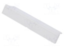 Terminals cover; UL94V-0; Mat: ABS; Application: ZD1010J-ABS-V0