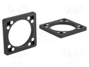 Adapter-plate; 43g; 80x80mm