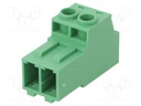 Connector: pluggable terminal block; KT; 41A; 300V; plug; male