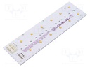 LED strip; W: 49.5mm; L: 172.2mm; No.of diodes: 12; CRImin: 80; 2700K