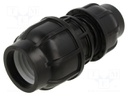 Splice terminal: clamping; Øout: 40mm; Øin: 32mm; for PE pipes