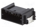 Connector: automotive; Mini50; socket; male; PIN: 8; gold-plated