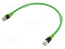 Connection lead; RJ45; IP20; 60VDC; 1.76A; 1.5m; PIN: 8; plug