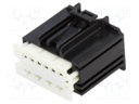 STAC64 ASSY RCPT 10 CKT HYB BLK POL A