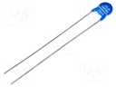 Varistor: metal-oxide; THT; 60VAC; 85VDC; 100V; 400A; 2.2J