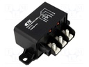 Relay: electromagnetic; SPDT; Ucoil: 24VDC; 130A; Series: HCR150
