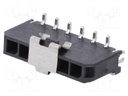 Socket; wire-board; male; Micro-Fit 3.0; 3mm; PIN: 6; SMT; 5A; tinned
