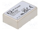Converter: DC/DC; 6W; Uin: 9÷18V; Uout: 24VDC; Uout2: -24VDC; OUT: 2
