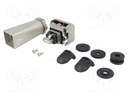 USB housing; IP67; latch