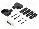 D-Sub; PIN: 15; plug; female; stamped and formed contacts