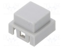 Cap; Application: KSA series,KSL series; Colour: light grey