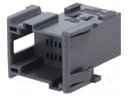 TAB HOUSING, 2,8MM 9 POS.