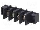 PCB terminal block; straight; 9.5mm; ways: 4; THT,screw terminal