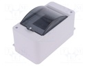 Enclosure: for modular components; IP30; Mounting: wall mount