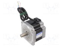 Motor: AC; 2-phase,bipolar,stepper; 100VAC; step 1,8°; 3.3Nm; 2A