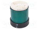 Signaller: lighting; continuous light; Colour: green; Usup: 24VDC