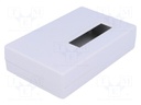 Enclosure: for devices with displays; X: 118mm; Y: 74mm; Z: 29mm
