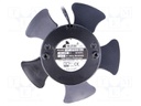 Fan: AC; axial; 230VAC; Ø144x49mm; 271.8m3/h; 48dBA; ball bearing