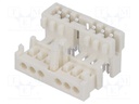Connector: card edge; RAST 2.5; plug; female; angled 90°; PIN: 6
