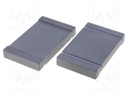 Ferrite: two-piece; 105Ω; A: 38mm; B: 6.35mm; C: 25.4mm; D: 26.6mm