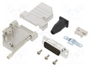 D-Sub HD; PIN: 26; male; shielded,with strain relief; angled 45°