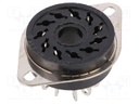 Socket; PIN: 11; 10A; 250VAC; Application: 88.02; Mounting: on panel