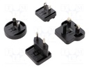Adapter; Plug: AUSTRALIA,EU,UK,USA; Application: GEM18I