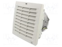 Fan: AC; axial; 115VAC; 215x142x176mm; 204m3/h; 58dBA; ball bearing