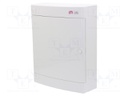 Enclosure: for modular components; IP40; white; No.of mod: 24