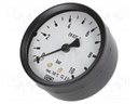 Manometer; Class: 2,5; 40mm; Thread: G 1/8 B; 0÷10bar; -20÷60°C