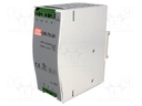 Power supply: switched-mode; 76.8W; 24VDC; 24÷28VDC; 3.2A; 600g
