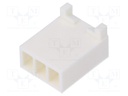 Plug; wire-board; female; SPOX; 3.96mm; PIN: 3; w/o contacts