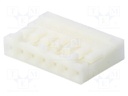 Plug; wire-wire/PCB; female; DF1B; 2.5mm; PIN: 7; w/o contacts