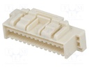 Plug; wire-board; female; CLIK-Mate; 1.5mm; PIN: 28; w/o contacts