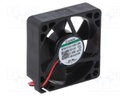 Fan: DC; axial; 12VDC; 35x35x10mm; 6.12m3/h; 12dBA; Vapo; 5000rpm