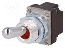 Switch: toggle; Pos: 2; SPST; (ON)-OFF; 0.1A/28VDC; -40÷85°C; IP68