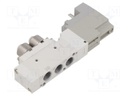 Electromagnetic valve; 5/2 monostable; 4mm; Pressure: 1.5÷7bar