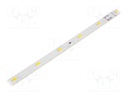 LED strip; 24V; white neutral; W: 10mm; L: 480mm; CRImin: 80; 120°