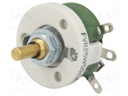 Potentiometer: shaft; single turn; 50Ω; 25W; ±10%; 6mm; wirewound