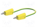 Test lead; 60VDC; 30VAC; 19A; 4mm banana plug-4mm banana plug