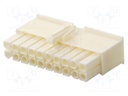 Plug; wire-board; male/female; Mini Universal MATE-N-LOK; 4.14mm