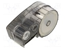 Label; white; Character colour: black; -70÷110°C; 7.14mm