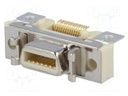 Connector: MDR; PIN: 14; shielded; Locking: latch; socket; female