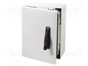 Enclosure: wall mounting; X: 300mm; Y: 400mm; Z: 210mm; ARCA; grey
