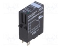 Relay: solid state; Ucntrl: 90÷140VAC; 5A; 24÷280VAC; socket
