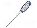 Meter: temperature; LCD; -40÷250°C; Accur: ±2°C; Resol: 0.1°C; IP65