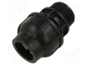 Splice terminal: clamping; Thread: G 1 1/4" external; 32mm; Plast