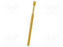 Needle-like test probe; Operational spring compression: 3mm