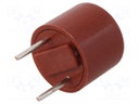 Fuse: fuse; quick blow; 50mA; 250VAC; TR5; Pitch: 5.08mm