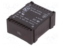 Transformer: encapsulated; 6VA; 115/115VAC; 9V; 9V; 334mA; 334mA